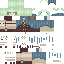 Minecraft skin texture, 64x64 pixels