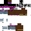 Minecraft skin texture, 64x64 pixels