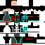 Minecraft skin texture, 64x64 pixels