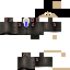Minecraft skin texture, 64x64 pixels