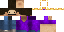 Minecraft skin texture, 64x32 legacy pixels