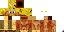 Minecraft skin texture, 64x32 legacy pixels