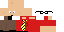 Minecraft skin texture, 64x32 legacy pixels