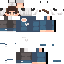 Minecraft skin texture, 64x64 pixels