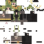 Minecraft skin texture, 64x64 pixels