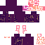 Minecraft skin texture, 64x64 pixels