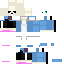 Minecraft skin texture, 64x64 pixels