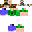 Minecraft skin texture, 64x64 pixels