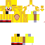 Minecraft skin texture, 64x64 pixels