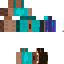 Minecraft skin texture, 64x64 pixels
