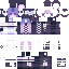 Minecraft skin texture, 64x64 pixels