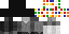 Minecraft skin texture, 64x32 legacy pixels