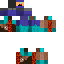 Minecraft skin texture, 64x64 pixels