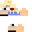 Minecraft skin texture, 64x64 pixels