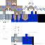 Minecraft skin texture, 64x64 pixels