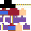 Minecraft skin texture, 64x64 pixels