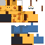 Minecraft skin texture, 64x64 pixels