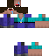 Minecraft skin texture, 64x64 pixels