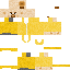 Minecraft skin texture, 64x64 pixels