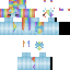 Minecraft skin texture, 64x64 pixels