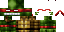 Minecraft skin texture, 64x32 legacy pixels