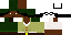 Minecraft skin texture, 64x32 legacy pixels