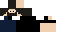 Minecraft skin texture, 64x32 legacy pixels