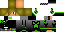 Minecraft skin texture, 64x32 legacy pixels