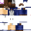 Minecraft skin texture, 64x64 pixels