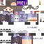 Minecraft skin texture, 64x64 pixels