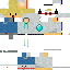 Minecraft skin texture, 64x64 pixels
