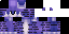 Minecraft skin texture, 64x32 legacy pixels