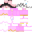 Minecraft skin texture, 64x64 pixels