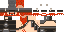 Minecraft skin texture, 64x32 legacy pixels