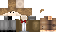 Minecraft skin texture, 64x32 legacy pixels