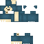 Minecraft skin texture, 64x64 pixels