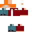 Minecraft skin texture, 64x64 pixels