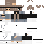 Minecraft skin texture, 64x64 pixels