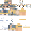 Minecraft skin texture, 64x64 pixels