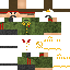 Minecraft skin texture, 64x64 pixels