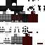 Minecraft skin texture, 64x64 pixels