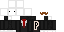 Minecraft skin texture, 64x32 legacy pixels