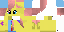 Minecraft skin texture, 64x32 legacy pixels