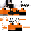 Minecraft skin texture, 64x64 pixels