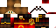 Minecraft skin texture, 64x32 legacy pixels
