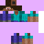 Minecraft skin texture, 64x64 pixels