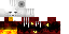 Minecraft skin texture, 64x32 legacy pixels