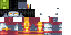 Minecraft skin texture, 64x32 legacy pixels