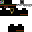 Minecraft skin texture, 64x64 pixels