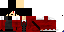 Minecraft skin texture, 64x32 legacy pixels